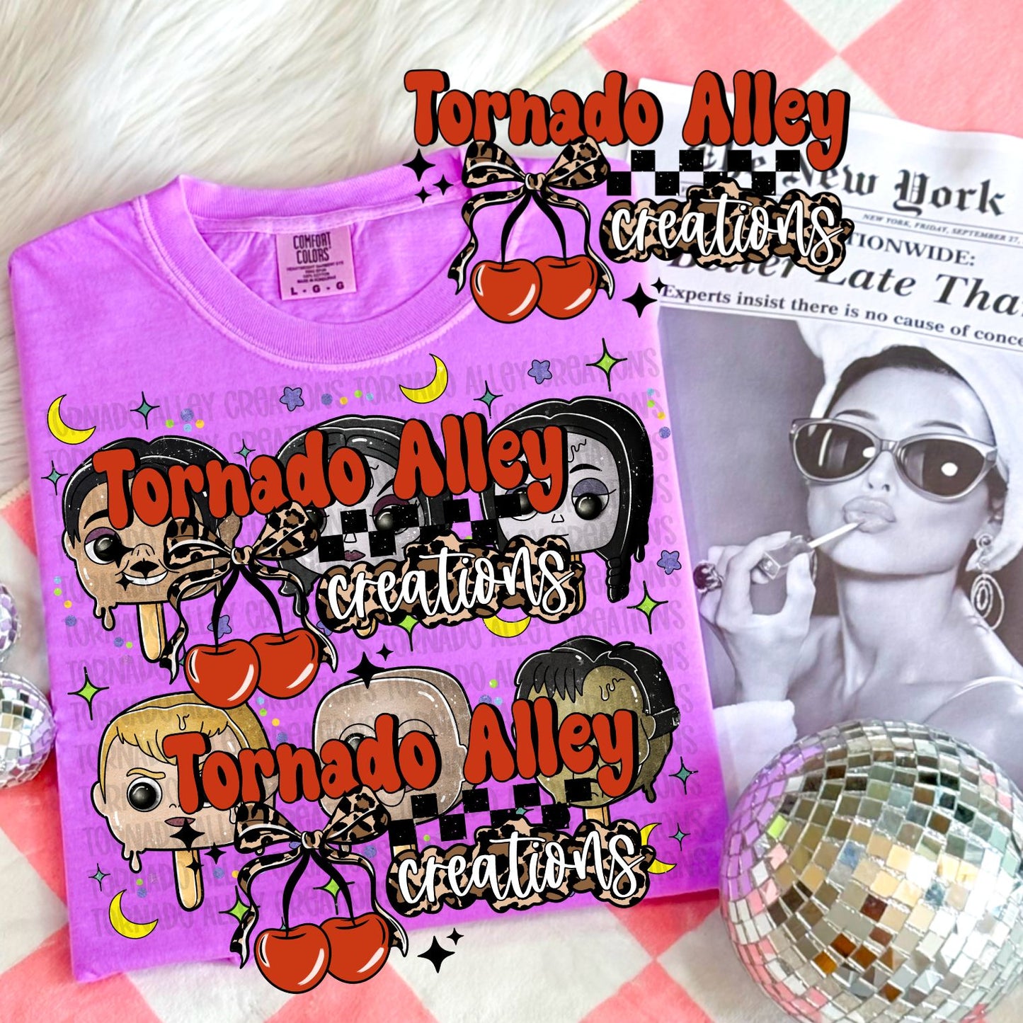 Spooky Family Ice Cream Tee