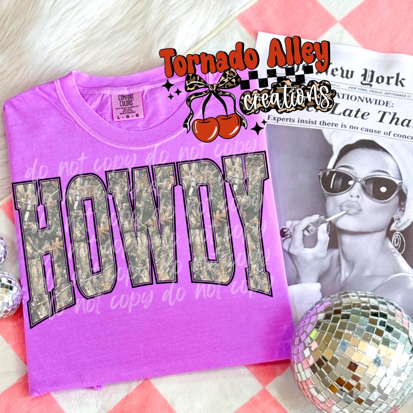 Howdy Camo Tee