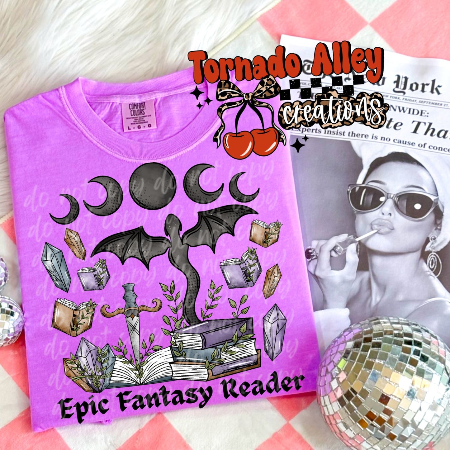 Epic Fantasy Reader Tee