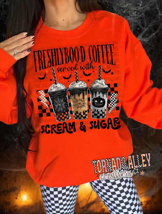 Freshly Boo'd Coffee Crewneck