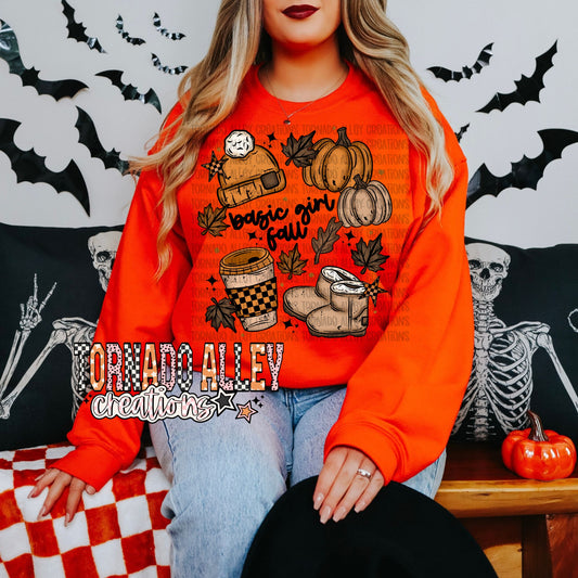Basic Girl Fall Crewneck