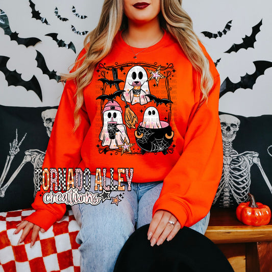 Spooky Ghosts Crewneck