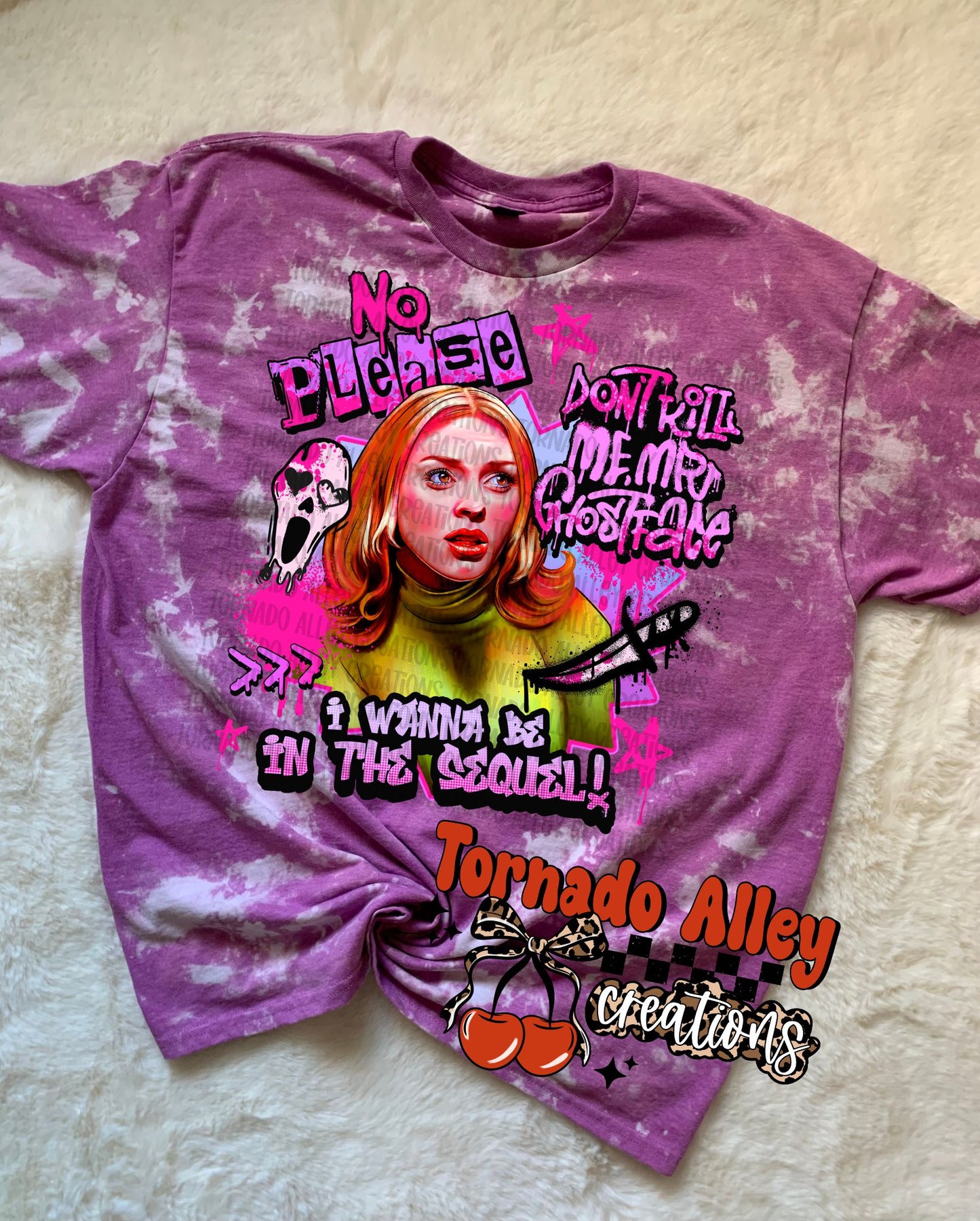 Wanna Be In The Sequel Bleached Tee