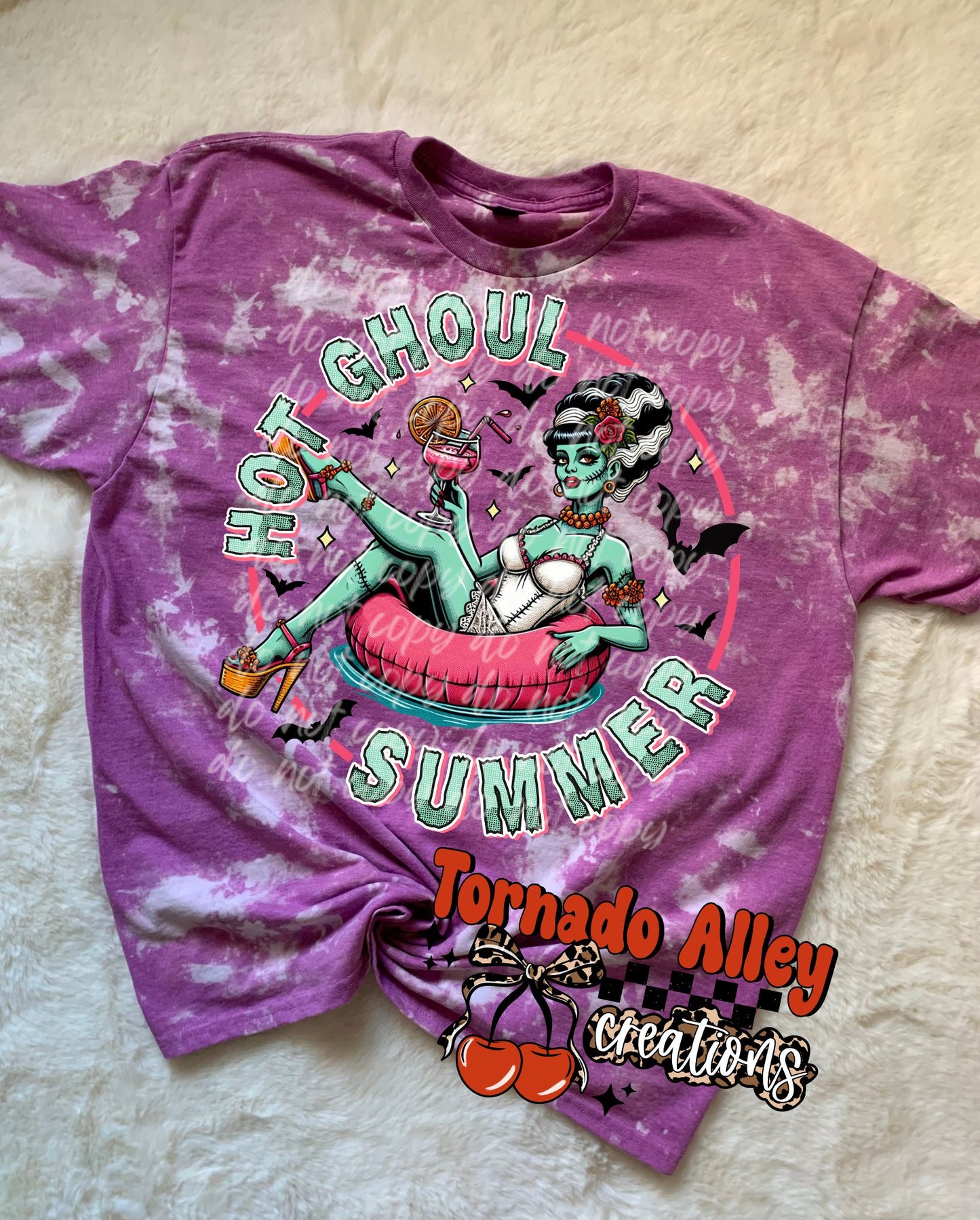 Hot Ghoul Summer Bleached Tee