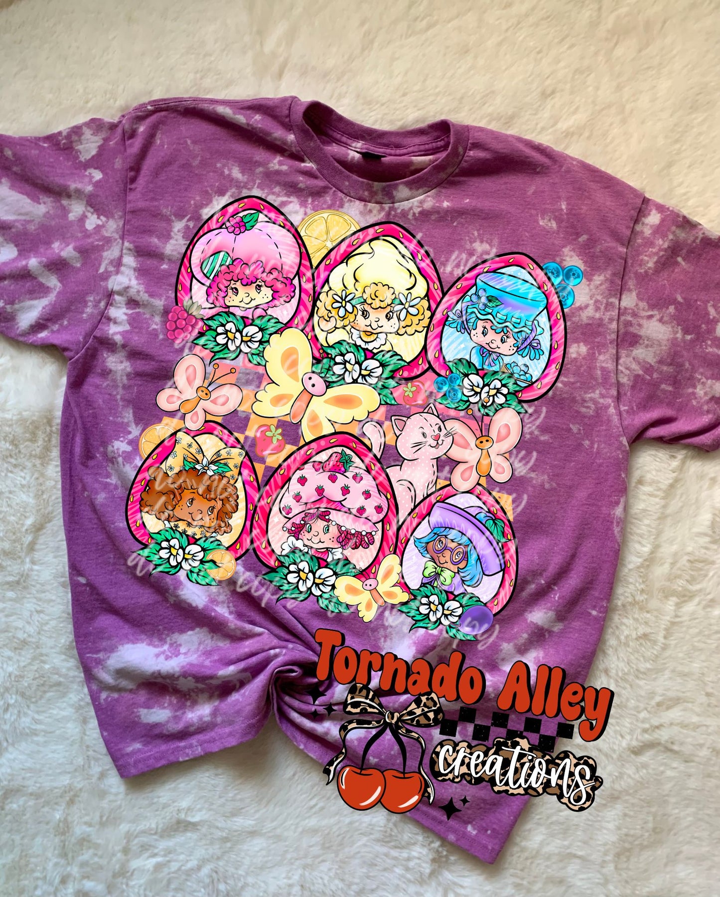 Summertime Shortcake Bleached Tee