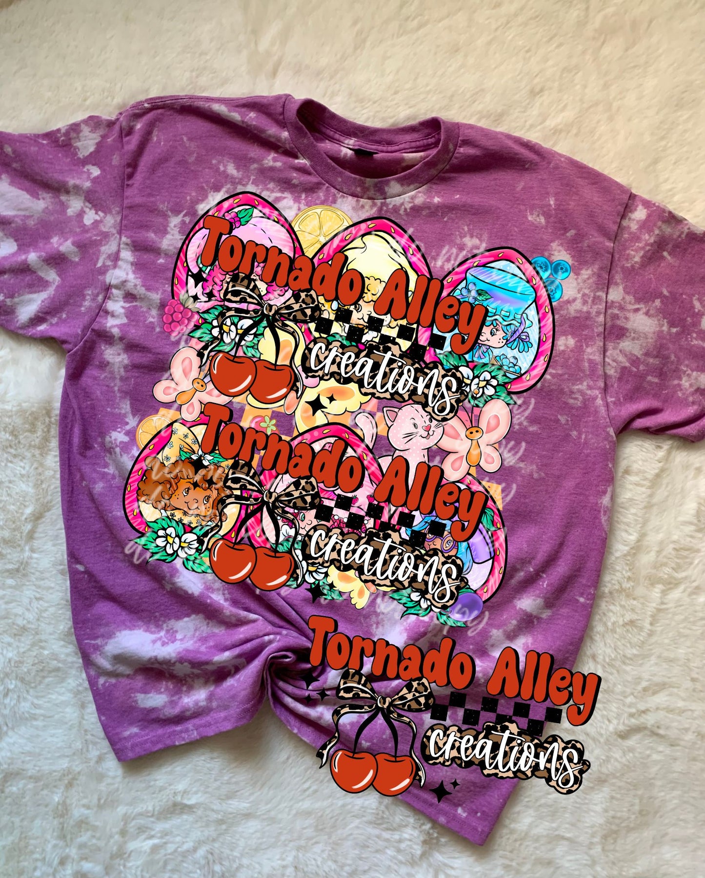 Summertime Shortcake Bleached Tee