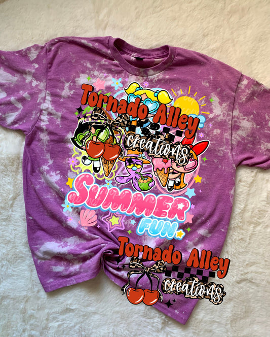 Summer Fun Bleached Tee