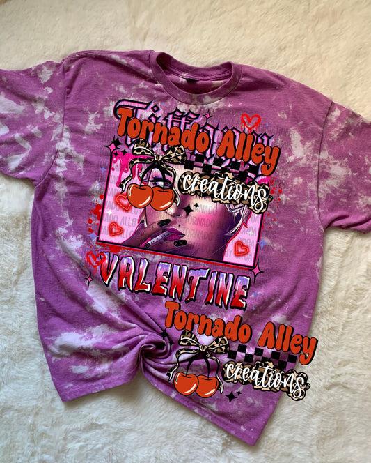 Valentine Bleached Tee
