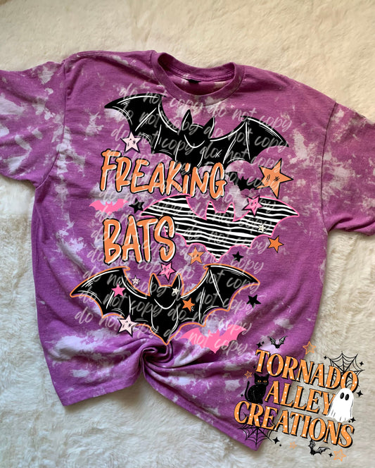 Freaking Bats Bleached Tee