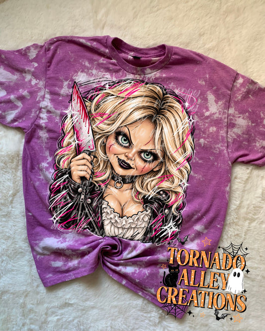 Tiff Sketch Bleached Tee