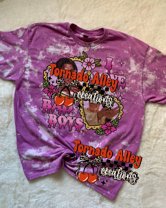 Love Bad Boys Bleached Tee