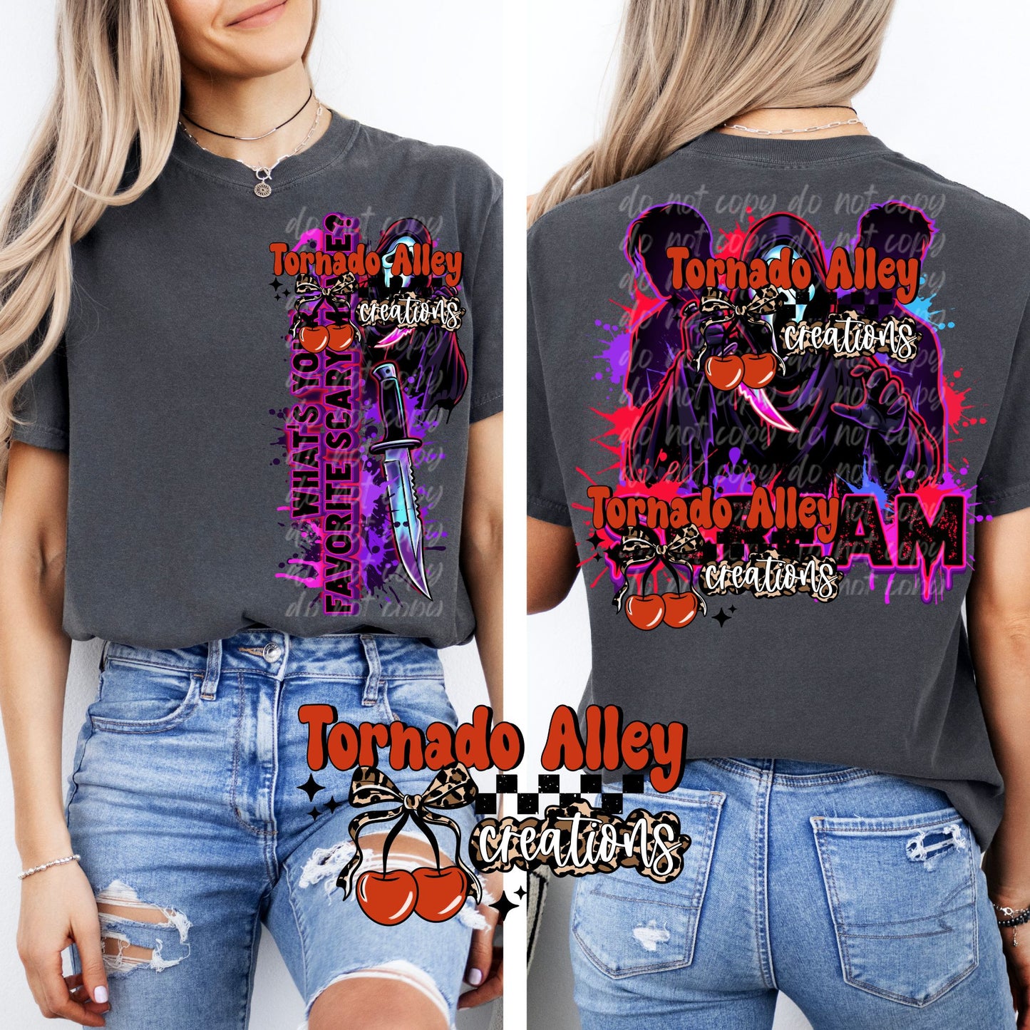 Neon Slasher Tee