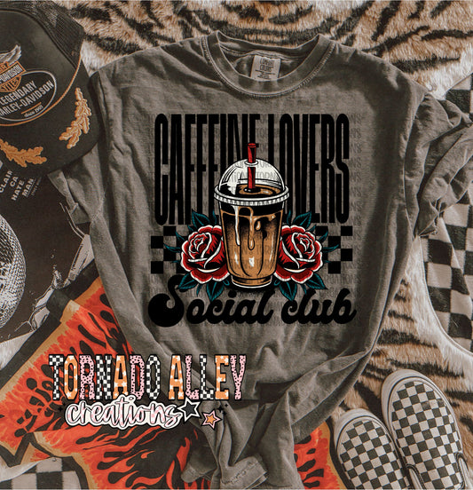 Caffeine Lovers Tee