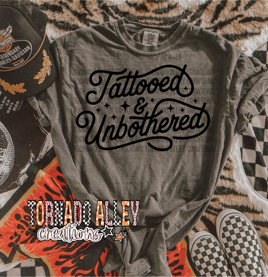Tattooed and Unbothered Tee