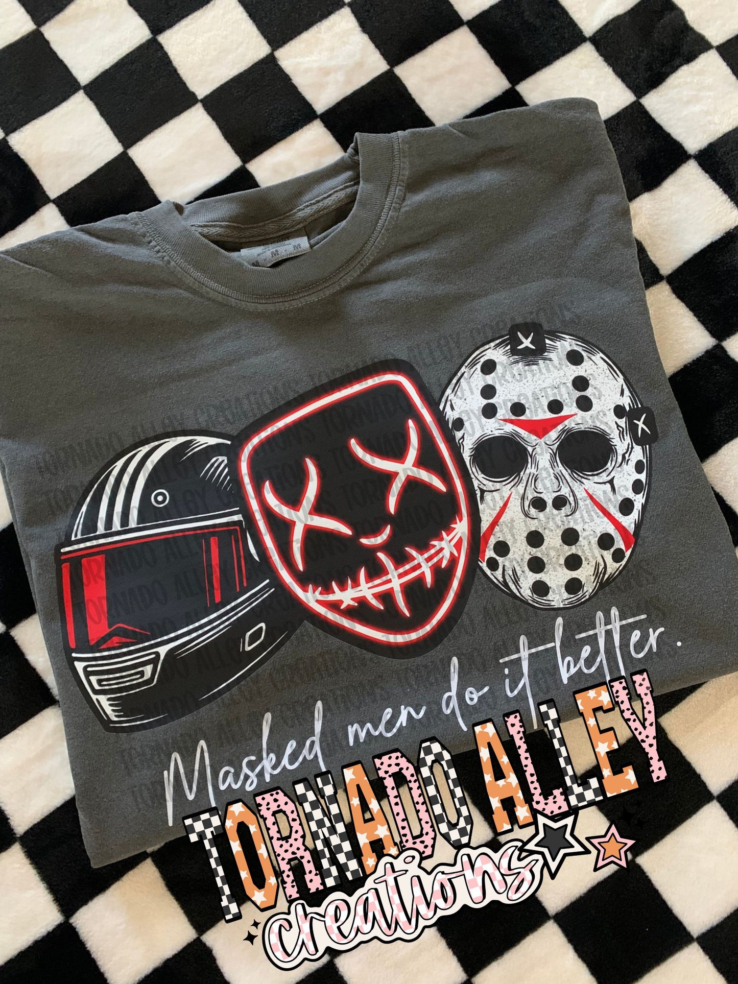 Masked Men Do It Better Tee