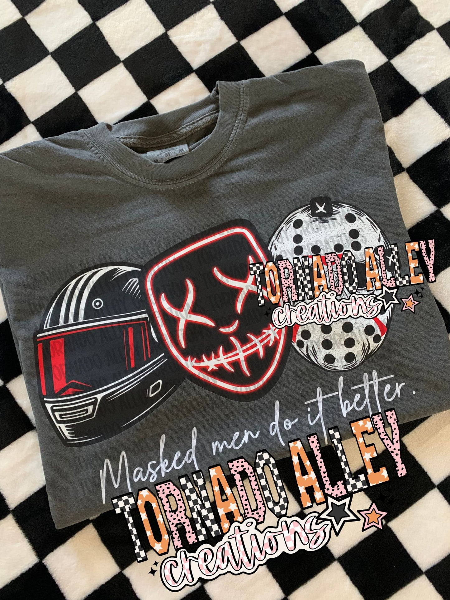 Masked Men Do It Better Tee