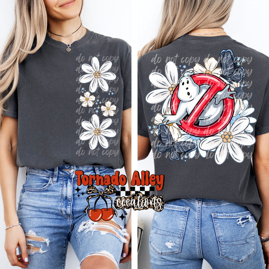 Floral Ghost Tee