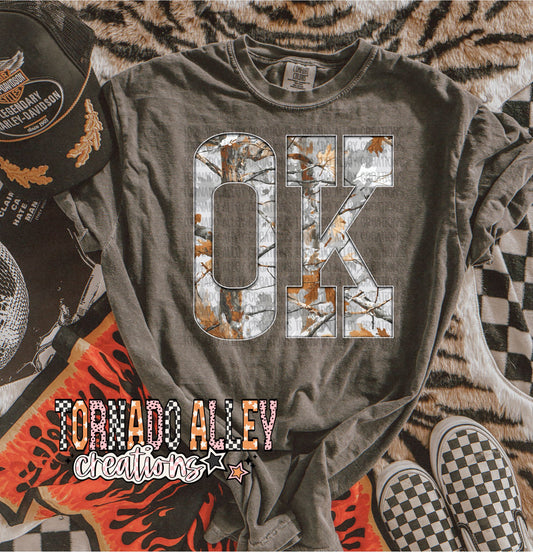 Oklahoma Camo Tee