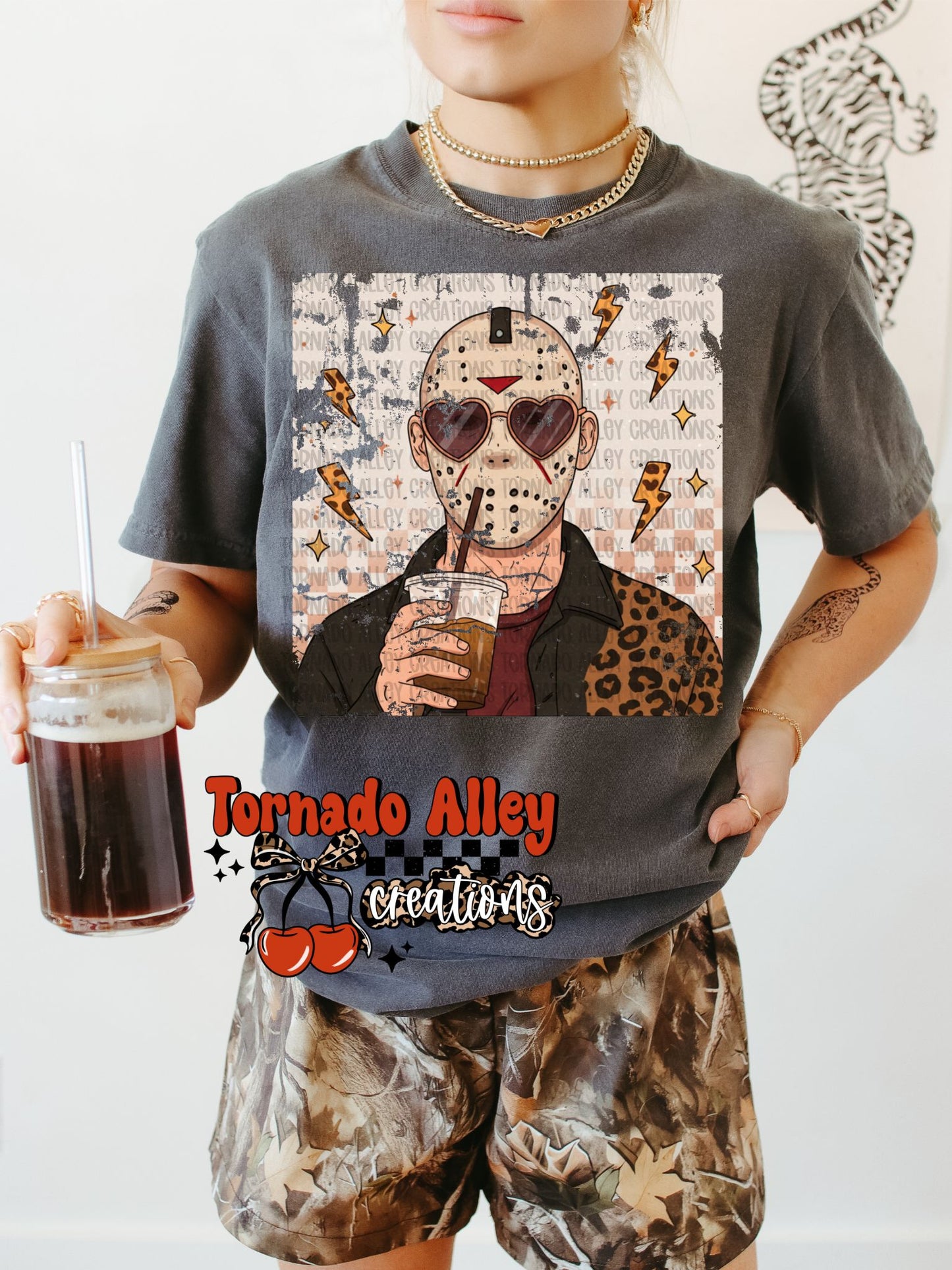 Slasher Coffee Tee
