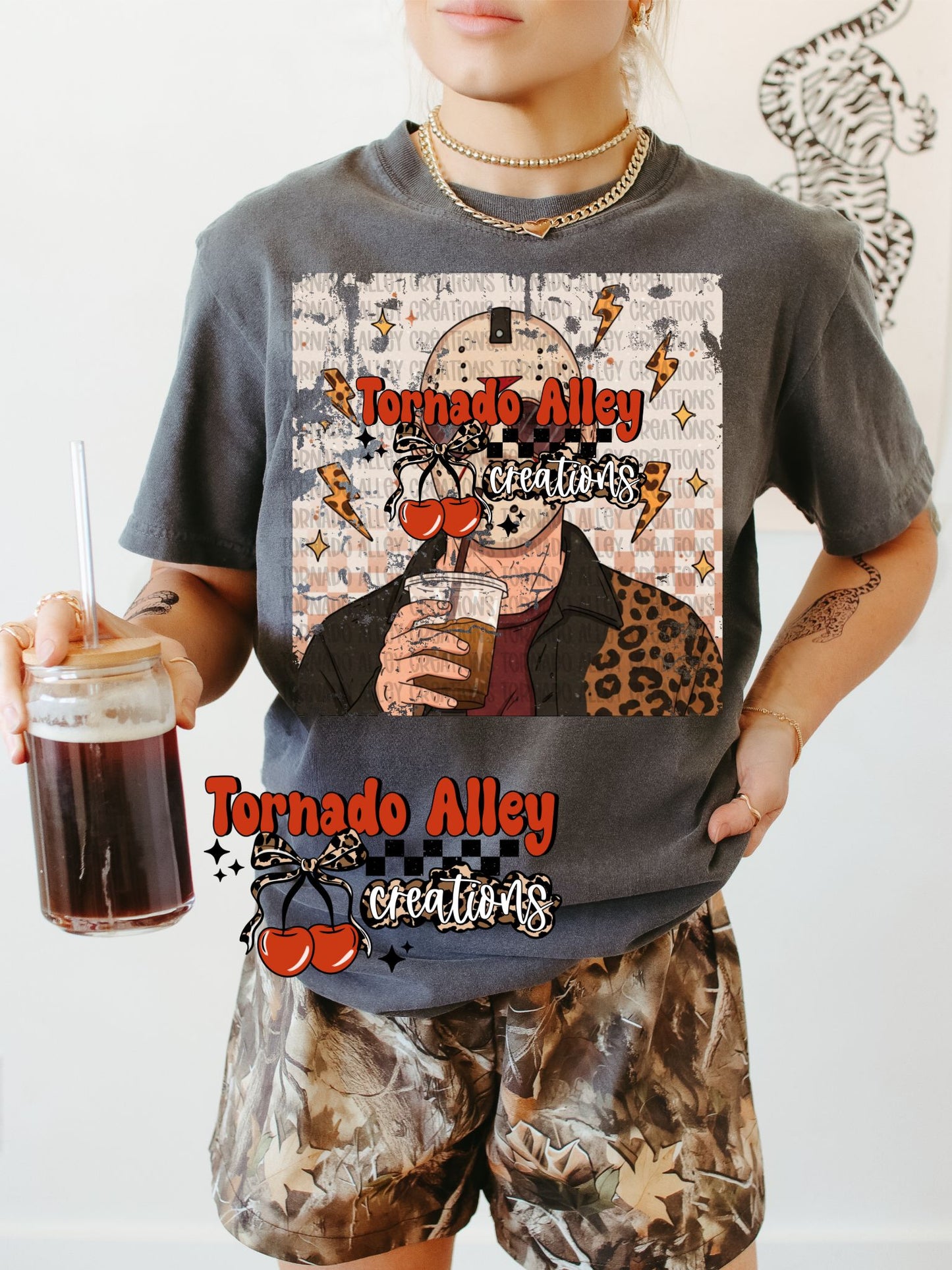 Slasher Coffee Tee