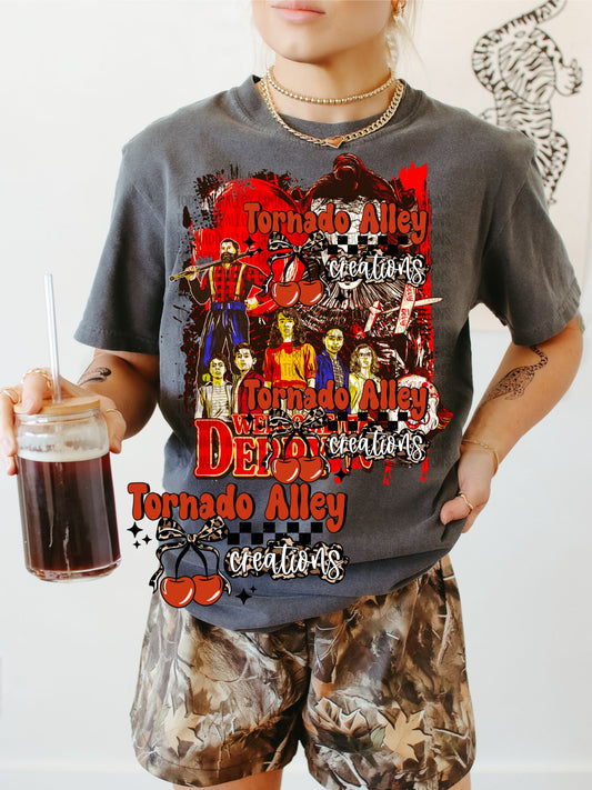 Retro Spooky Clown Tee