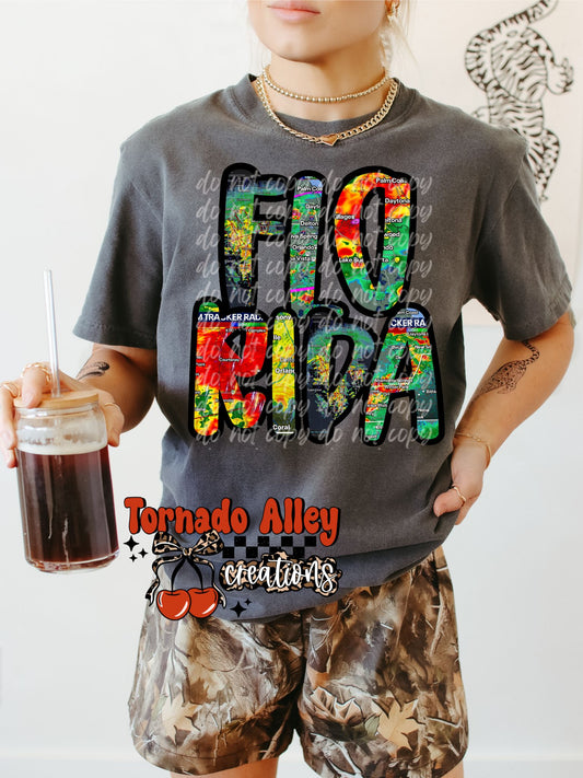Florida Weather Radar Tee