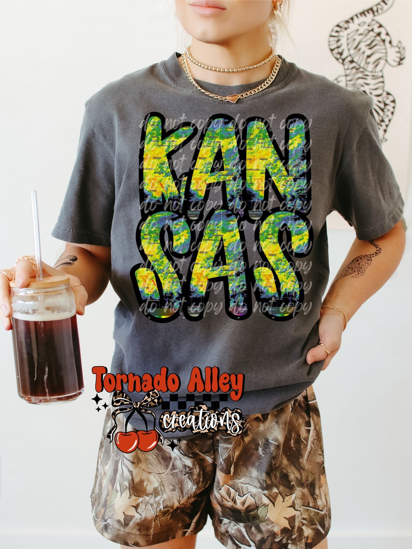 Kansas Weather Radar Tee