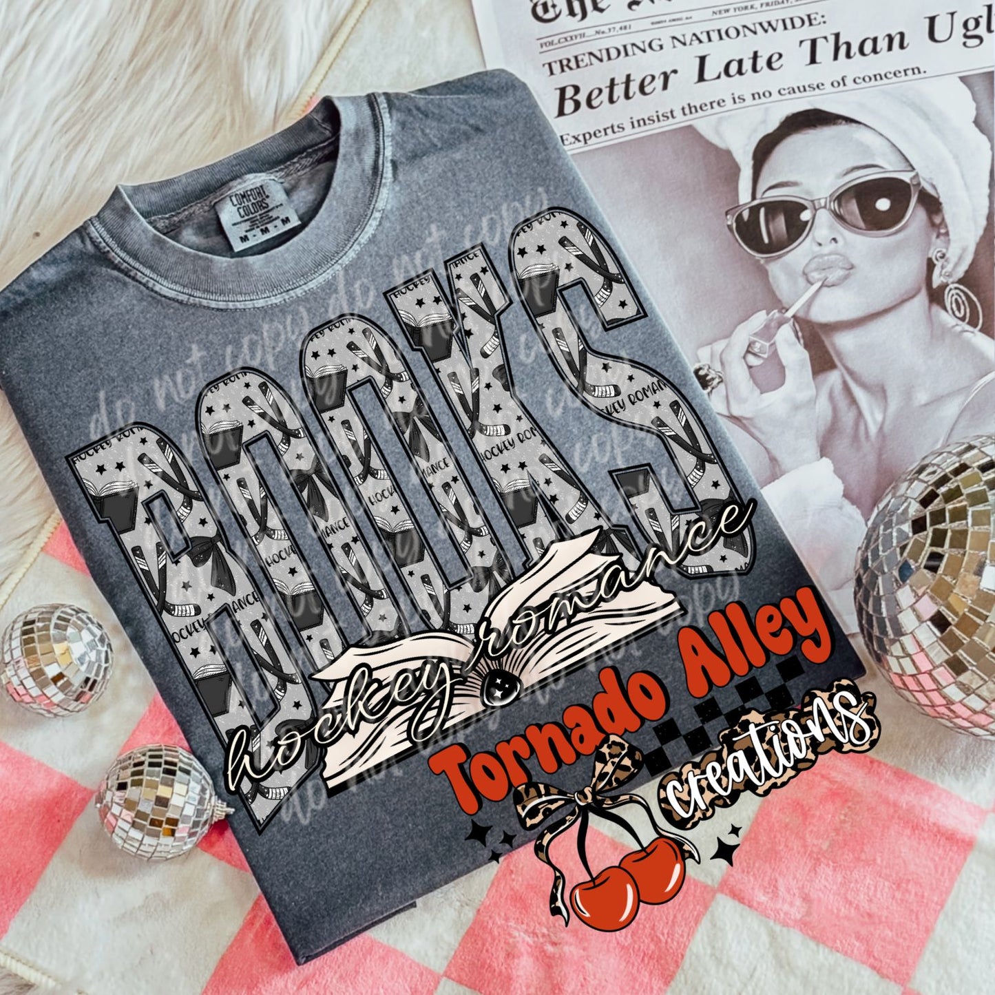 Hockey Romance Books Tee
