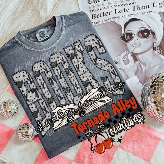 Hockey Romance Books Tee