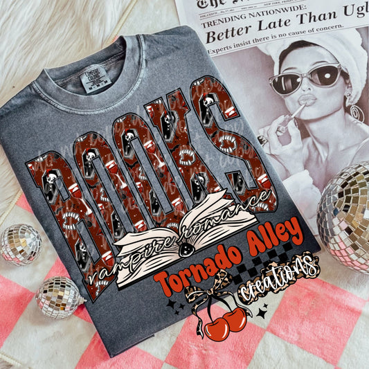 Vampire Romance Books Tee