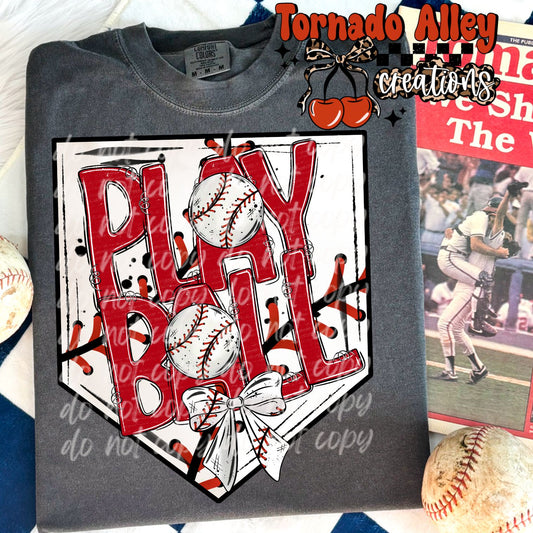 Play Ball Baseball Tee