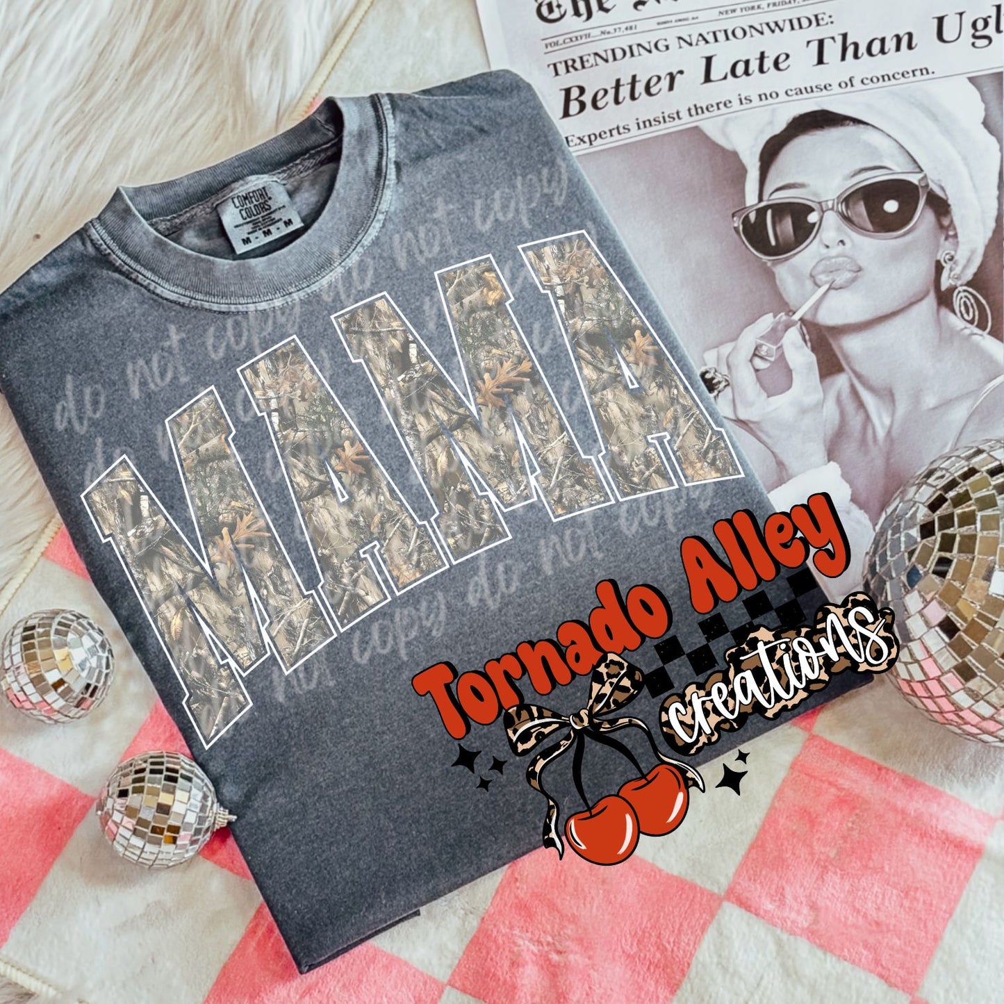 Mama Camo Tee