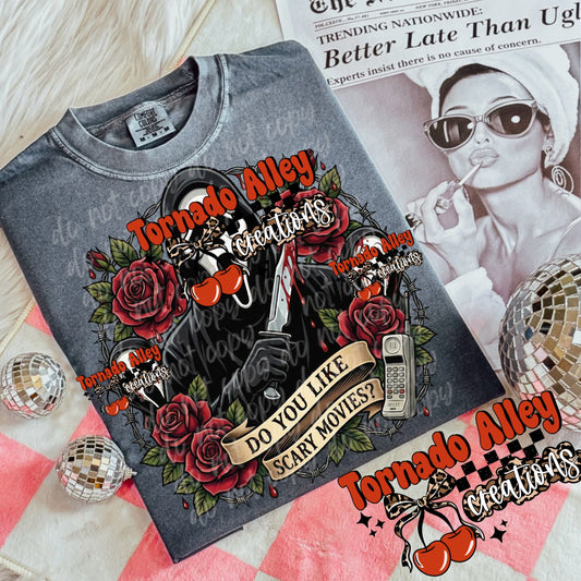 Floral Horror Tee