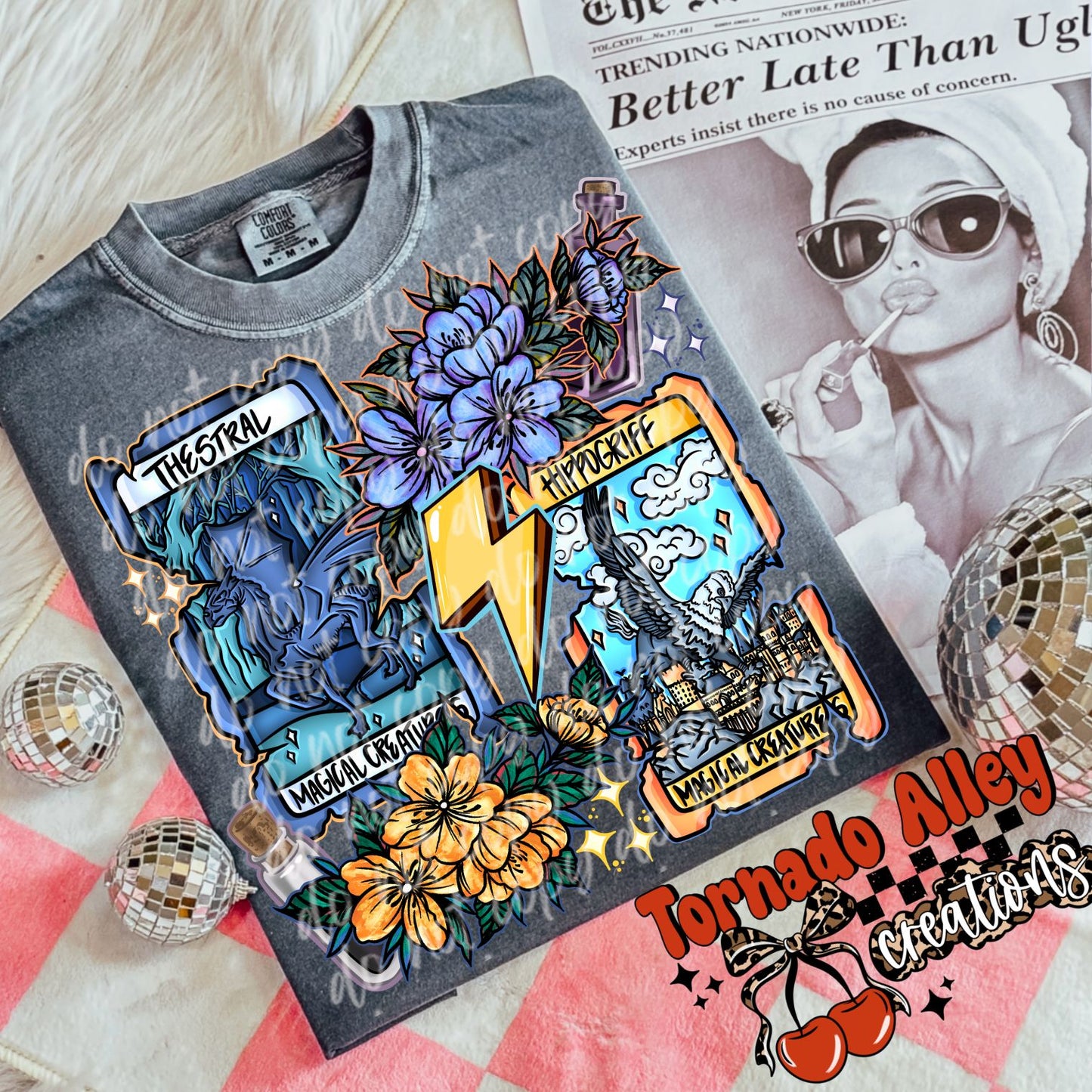 Magical Tarot Bookish Tee