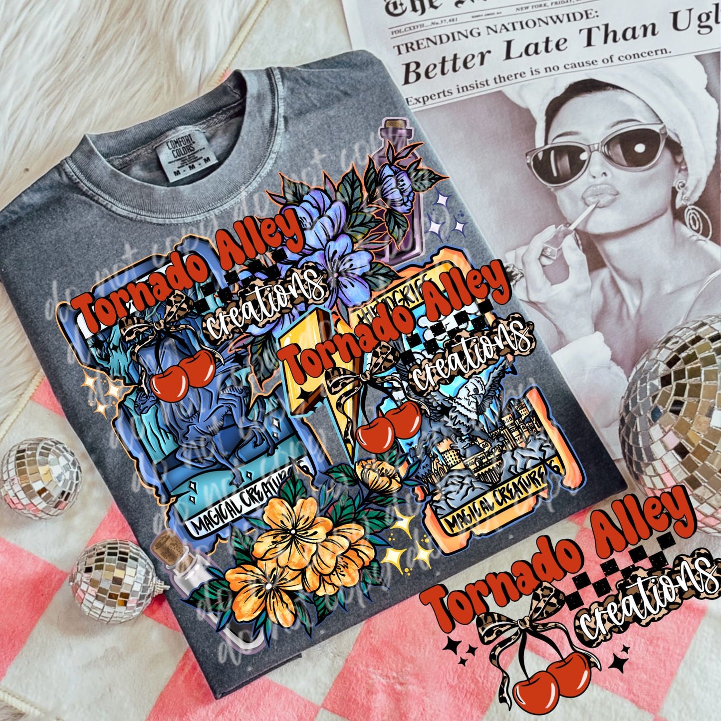Magical Tarot Bookish Tee