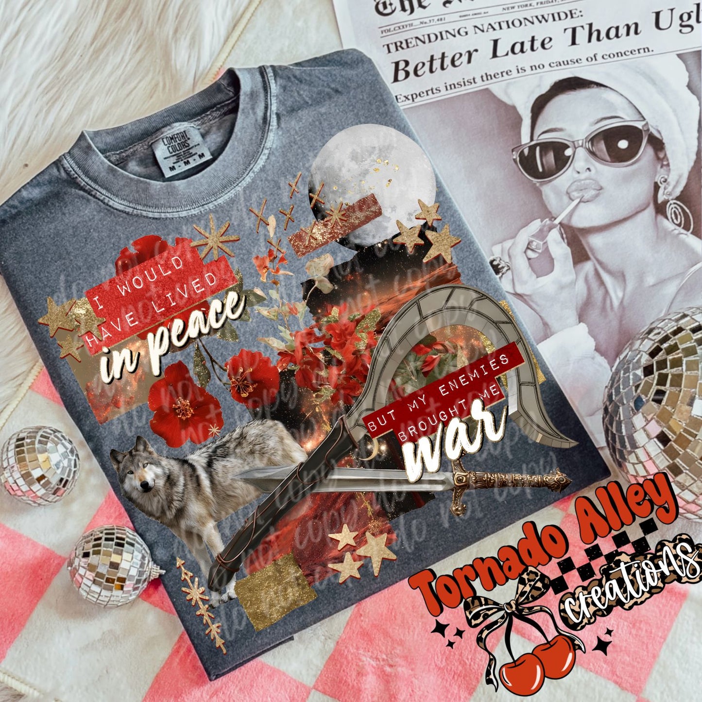 Would Have Lived In Peace Bookish Tee
