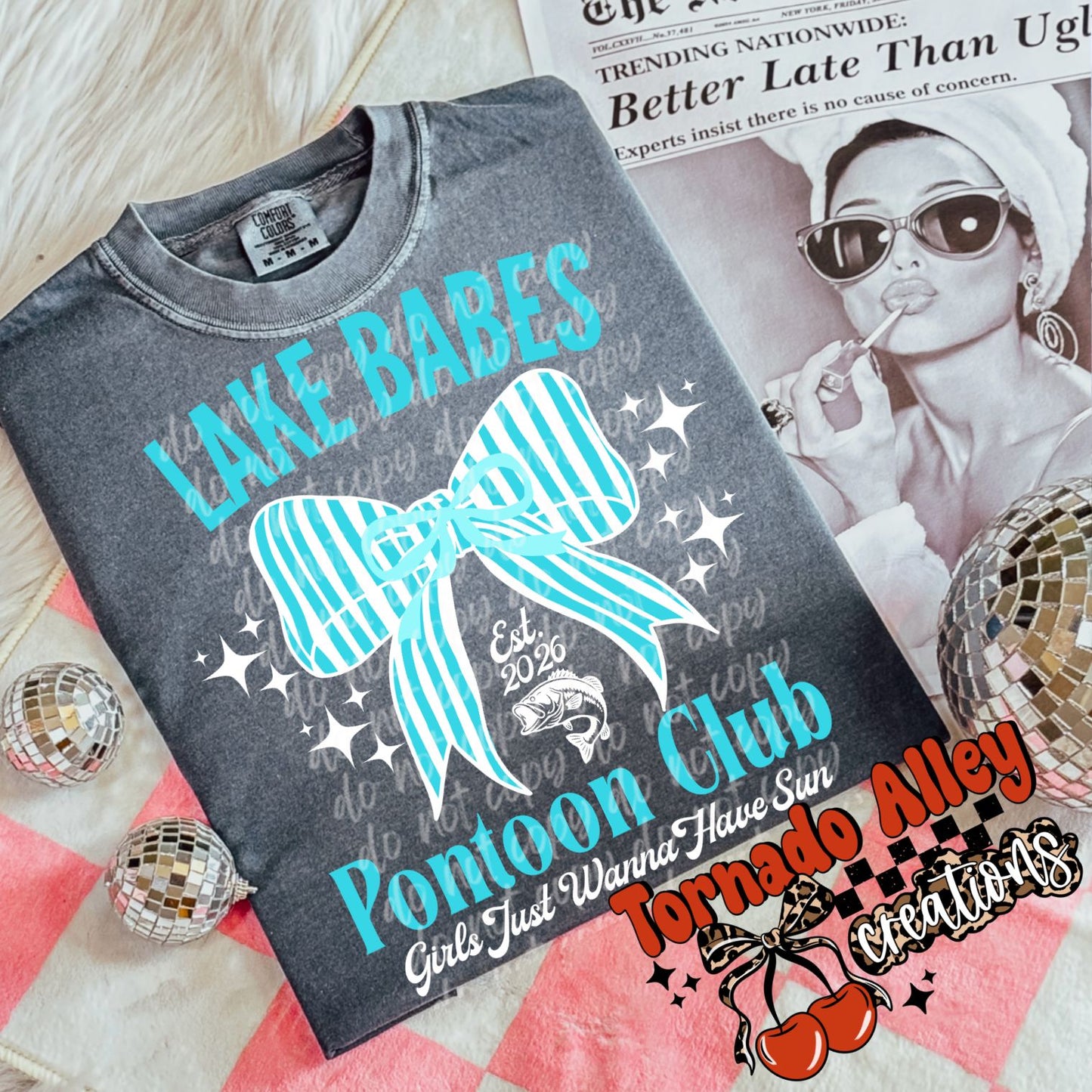 Lake Babes Pontoon Club Tee