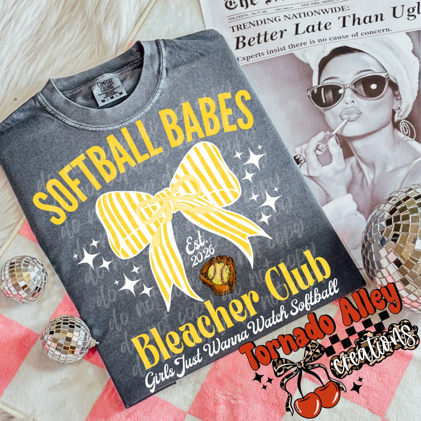 Softball Babes Bleacher Club Tee