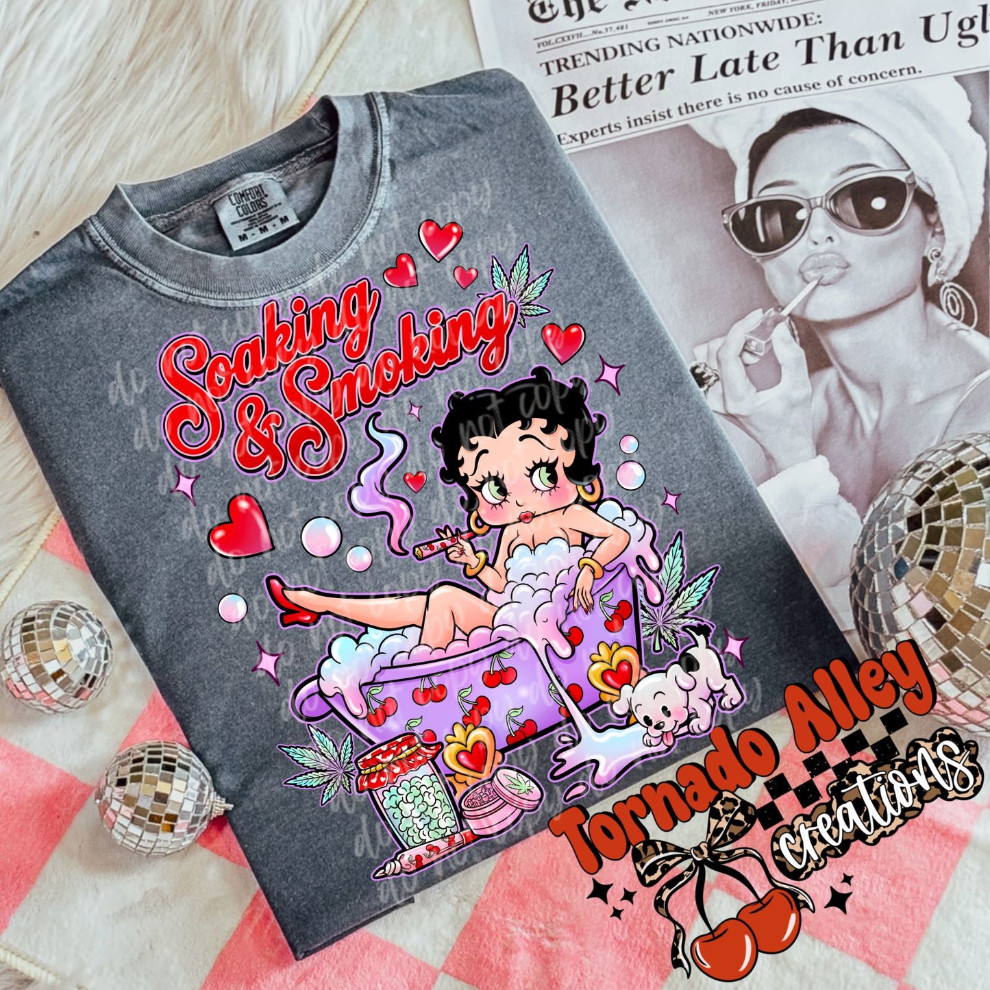 Soaking and Smoking Tee