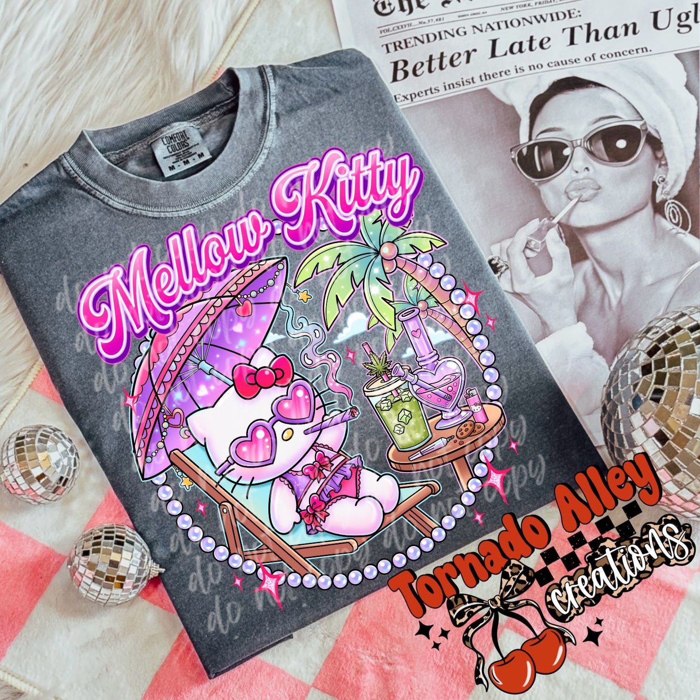 Mellow Kitty Tee