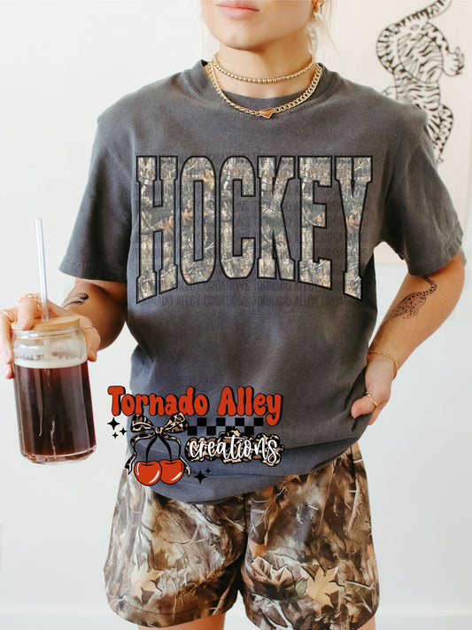 Hockey Camo Tee