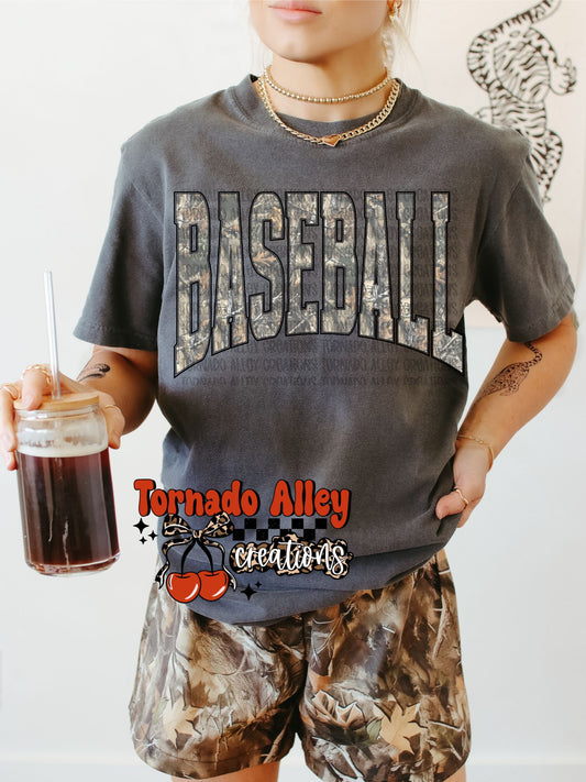 Baseball Camo Tee