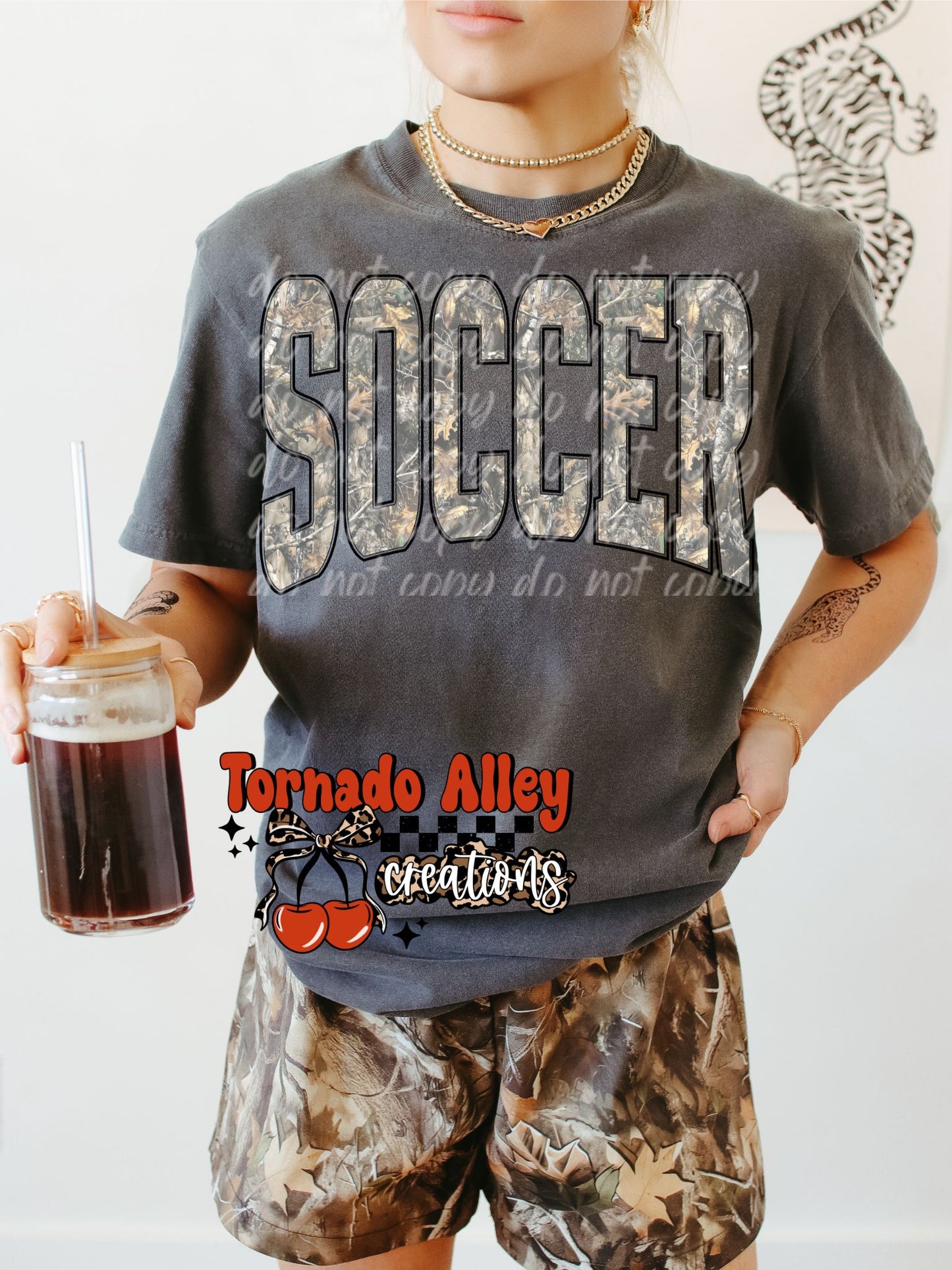 Soccer Camo Tee