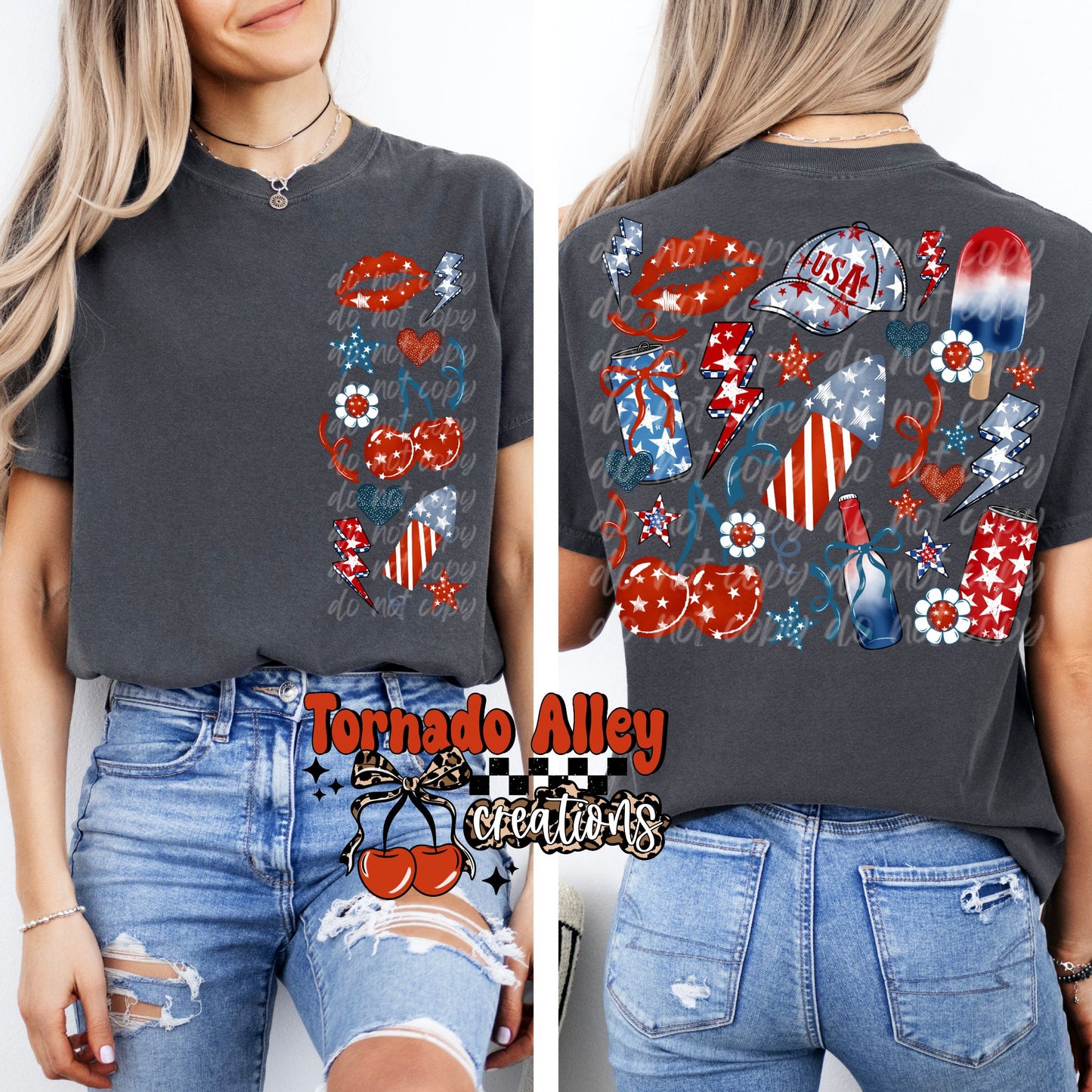 July Collage Tee