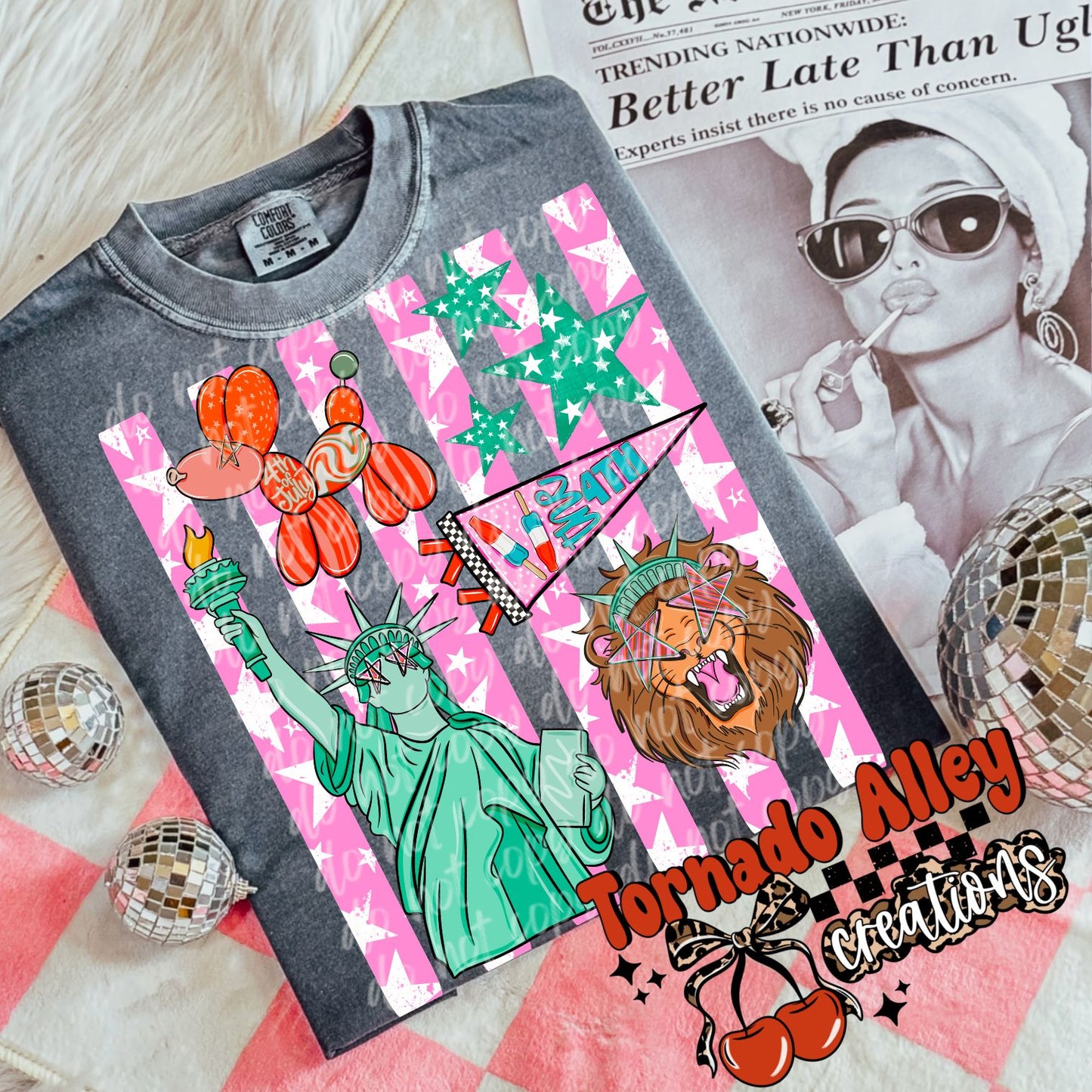 Preppy July Fourth Tee