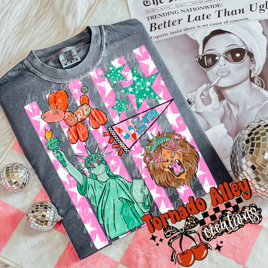 Preppy July Fourth Tee