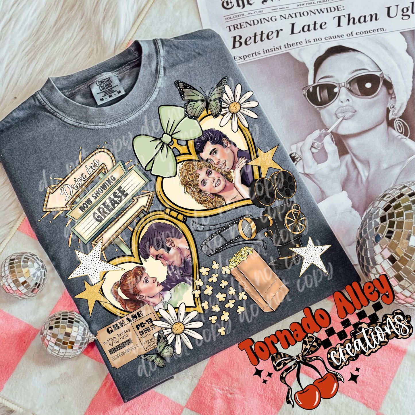 Drive in Locket Tee