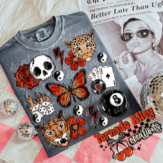 Edgy Collage Tee