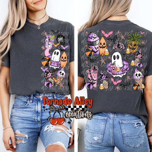 Spooky Summer Collage Tee
