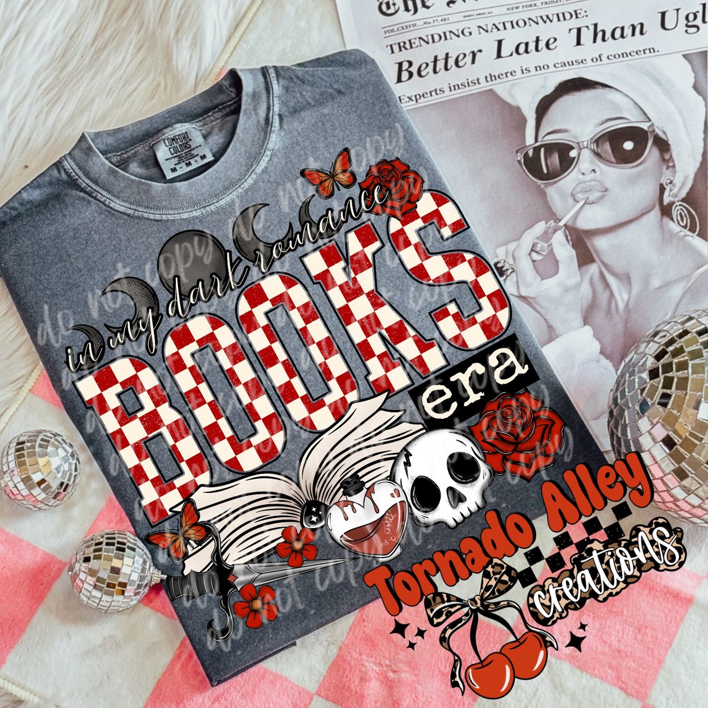Dark Romance Books Era Tee